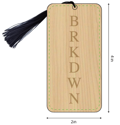 BRKDWN Bookmark